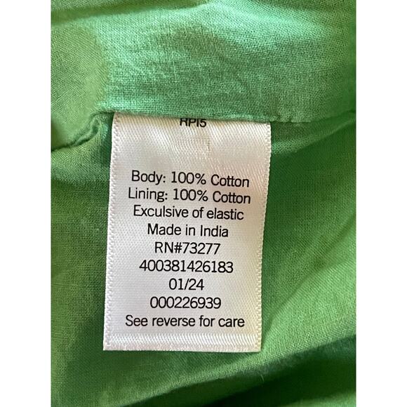 NWT SO Dress Boho Cottagecore Peasant Floral Eyelet Tiered Pockets Size Large - Picture 7 of 7